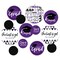 Big Dot of Happiness 2026 Purple Graduation Party Giant Circle Confetti - Party Decorations - Large Confetti 27 Count